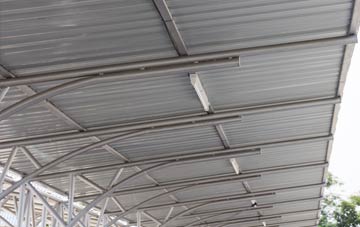 installing Blaney metal roofing